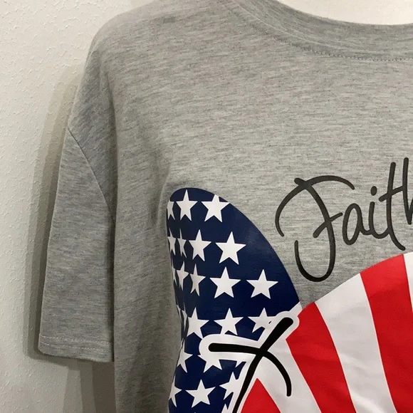 NWOT Faith Family Freedom T-shirt Size XXL - Picture 7 of 11